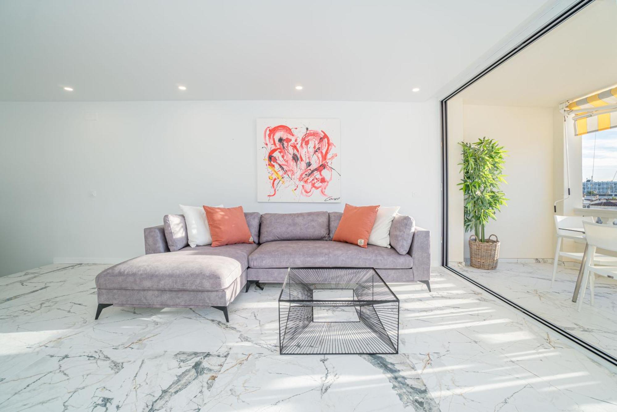Ferienwohnung Moderno Apartamento Frente Al Canal Con Terrazas Empuriabrava Exterior foto